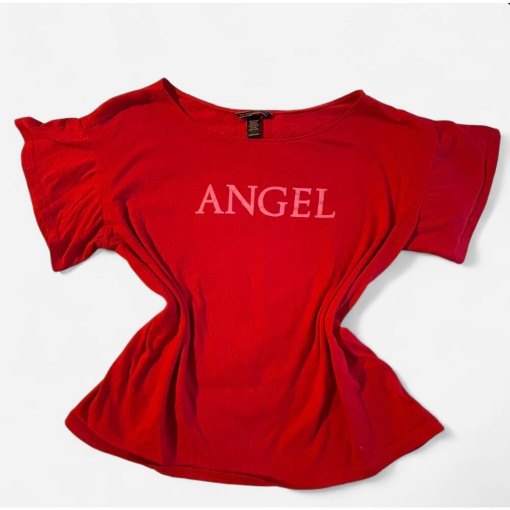 Victoria's Secret Red 'Angel' T-Shirt